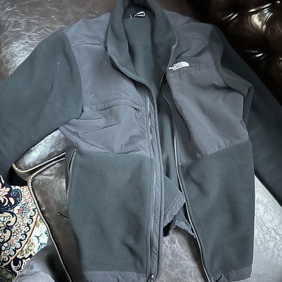 North face men large zip up jacket fleece - Picture 3 of 7